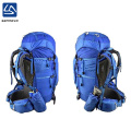 bulk latest design colorful waterproof hiking backpack 50l